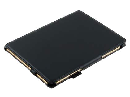 Synthetic Leather Flip Case with Multi-Angle Tilt Stand for Samsung Galaxy Tab S 10.5 - Classic Black