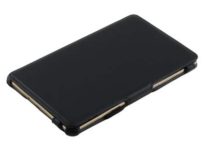 Synthetic Leather Flip Case with Multi-Angle Tilt Stand for Samsung Galaxy Tab S 8.4 - Classic Black