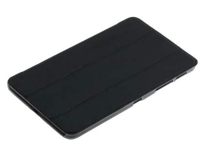 Samsung Galaxy Tab 4 8.0 Book-Style Case with Stand - Black/Frosted Clear