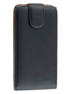 Synthetic Leather Flip Case for Nokia Lumia 830 - Classic Black