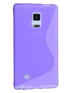 Wave Case for Samsung Galaxy Note Edge - Frosted Purple/Purple Soft Cover