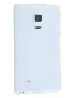 Wave Case for Samsung Galaxy Note Edge - Frosted Clear/Clear Soft Cover