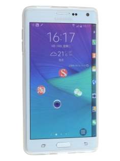 Wave Case for Samsung Galaxy Note Edge - Frosted Clear/Clear
