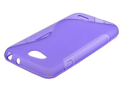 LG L90 Dual Wave Case - Frosted Purple/Purple LG L90 Dual Wave Case - Frosted Purple/Purple
