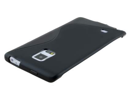 Wave Case for Samsung Galaxy Note Edge - Frosted Black/Black
