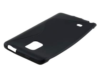 Wave Case for Samsung Galaxy Note Edge - Frosted Black/Black