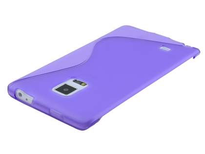 Wave Case for Samsung Galaxy Note Edge - Frosted Purple/Purple