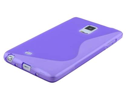 Wave Case for Samsung Galaxy Note Edge - Frosted Purple/Purple