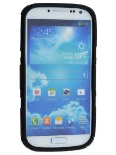 Samsung Galaxy S4 Rugged Case with Holster Belt Clip - Classic Black