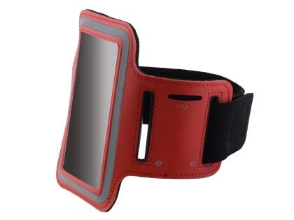 Universal Sports Armband for Phones - Red Sports Arm Band