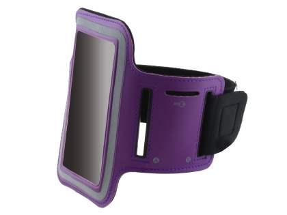 Universal Sports Armband for Phones - Purple Sports Arm Band