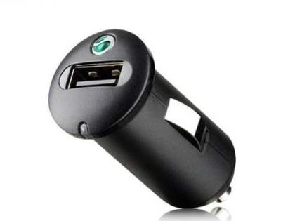 Genuine Sony 1200mA Car Charger Adaptor with USB-A Port - Car Charger Adapter