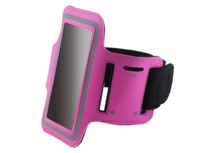 Universal Sports Armband for Phones - Hot Pink Sports Arm Band