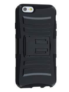 iPhone 6s/6 4.7 inches Rugged Case with Holster Belt Clip - Classic Black iPhone 6s/6 4.7 inches Rugged Case with Holster Belt Clip - Classic Black