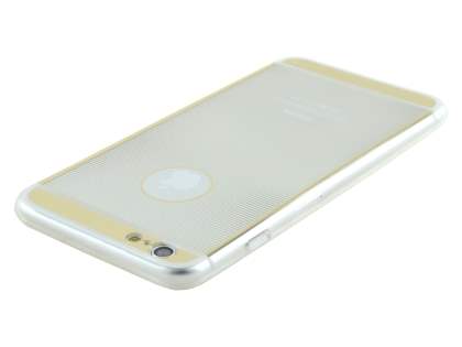Pattern TPU Case for iPhone 6s/6 - Gold/Clear