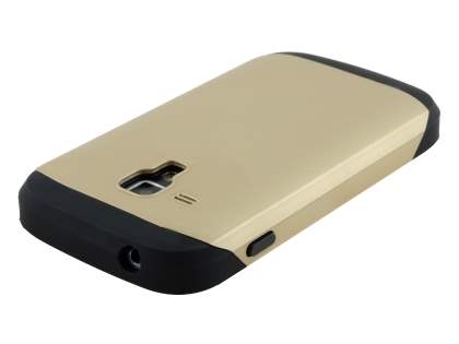 Impact Case for Samsung Galaxy Trend Plus S7583T/S Duos S7562 - Gold/Black