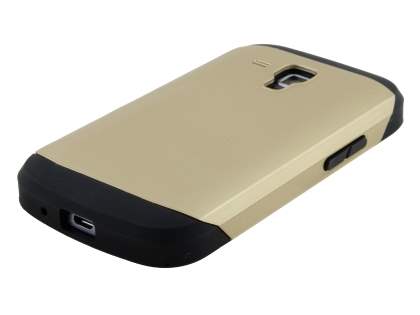 Impact Case for Samsung Galaxy Trend Plus S7583T/S Duos S7562 - Gold/Black