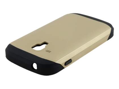 Impact Case for Samsung Galaxy Trend Plus S7583T/S Duos S7562 - Gold/Black