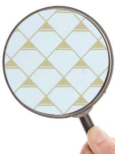 Pattern TPU Case for iPhone 6s Plus/6 Plus - Gold/Clear