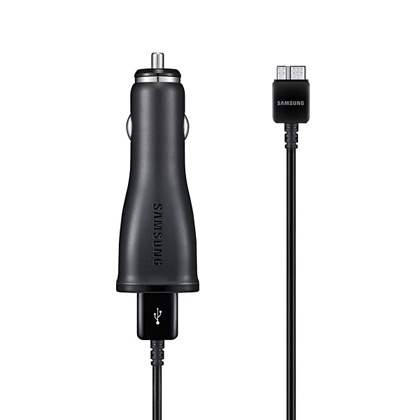 Genuine Samsung 2000mA USB-A Car Charger & Micro-USB to V3.0 Sync Cable