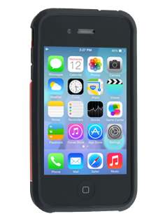 Impact Case for iPhone 4/4S - Red/Black
