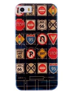 Pattern TPU Case for iPhone 4/4S - Soft Cover