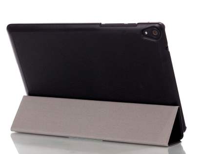 Premium Slim Synthetic Leather Flip Case with Stand for HTC Nexus 9 - Classic Black Leather Flip Case