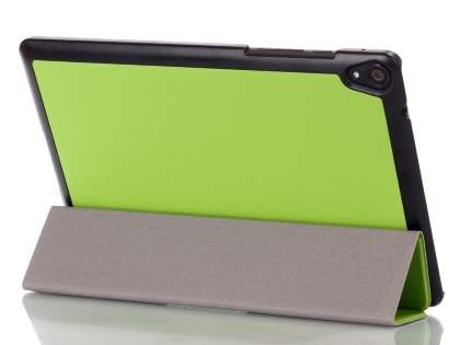 Premium Slim Synthetic Leather Flip Case with Stand for HTC Nexus 9 - Green Leather Flip Case