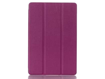 Premium Slim Synthetic Leather Flip Case with Stand for HTC Nexus 9 - Purple