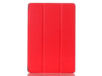 Premium Slim Synthetic Leather Flip Case with Stand for HTC Nexus 9 - Red