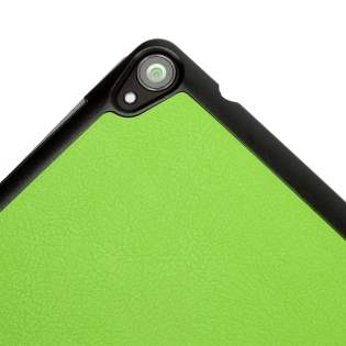 Premium Slim Synthetic Leather Flip Case with Stand for HTC Nexus 9 - Green