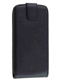 Synthetic Leather Flip Case for Huawei Ascend Y520 - Black