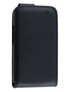 Synthetic Leather Flip Case for Samsung Galaxy Young 2 - Black