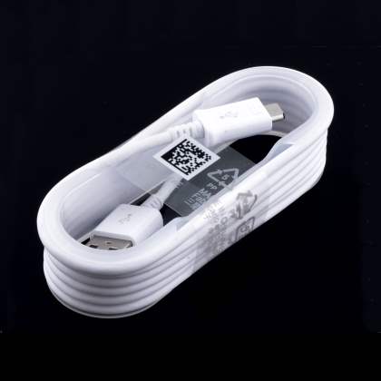 Genuine Samsung 1.5 metre MicroUSB to USB-A Data Cable - White Micro USB