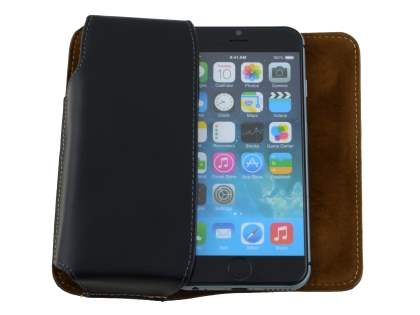 Extra-tough Genuine Leather ShineColours belt pouch - Mobile Only