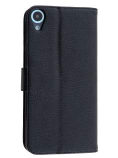 Synthetic Leather Wallet Case with Stand for HTC Desire 820 - Classic Black Synthetic Leather Wallet Case with Stand for HTC Desire 820 - Classic Black