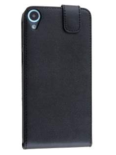 Synthetic Leather Flip Case for HTC Desire 820 - Classic Black Synthetic Leather Flip Case for HTC Desire 820 - Classic Black