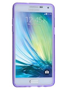 Wave Case for Samsung Galaxy A5 (2014) - Frosted Purple/Purple