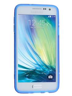 Wave Case for Samsung Galaxy A3 - Frosted Blue/Blue