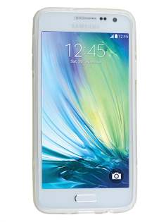 Wave Case for Samsung Galaxy A3 - Frosted Clear/Clear