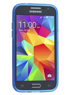 Wave Case for Samsung Core Prime - Frosted Blue/Blue