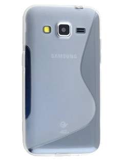 Wave Case for Samsung Core Prime - Frosted Clear/Clear Soft Cover
