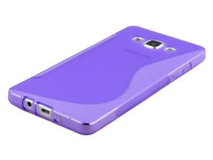 Wave Case for Samsung Galaxy A5 (2014) - Frosted Purple/Purple