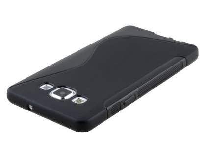 Wave Case for Samsung Galaxy A5 (2014) - Frosted Black/Black