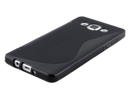 Wave Case for Samsung Galaxy A5 (2014) - Frosted Black/Black