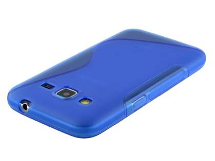 Wave Case for Samsung Core Prime - Frosted Blue/Blue