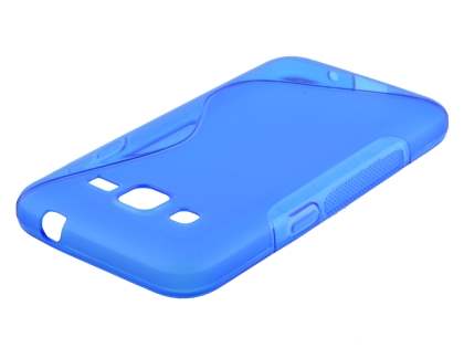 Wave Case for Samsung Core Prime - Frosted Blue/Blue