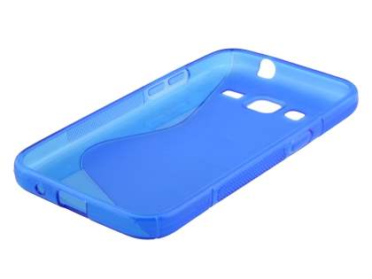 Wave Case for Samsung Core Prime - Frosted Blue/Blue