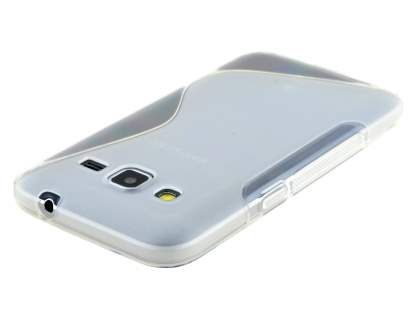 Wave Case for Samsung Core Prime - Frosted Clear/Clear