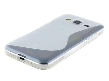Wave Case for Samsung Core Prime - Frosted Clear/Clear